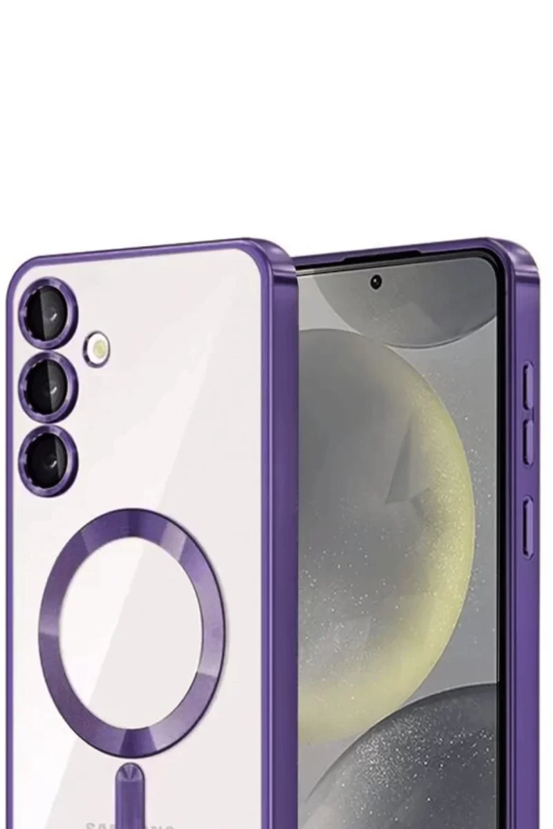 Newface Samsung Galaxy A26 Kross Magneticsafe Kapak - Mor