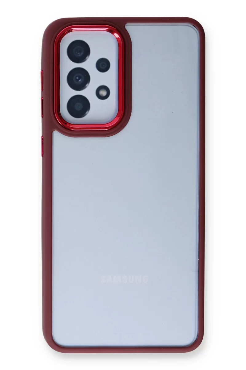 Newface Samsung Galaxy A53 5G Kılıf Dora Kapak - Kırmızı