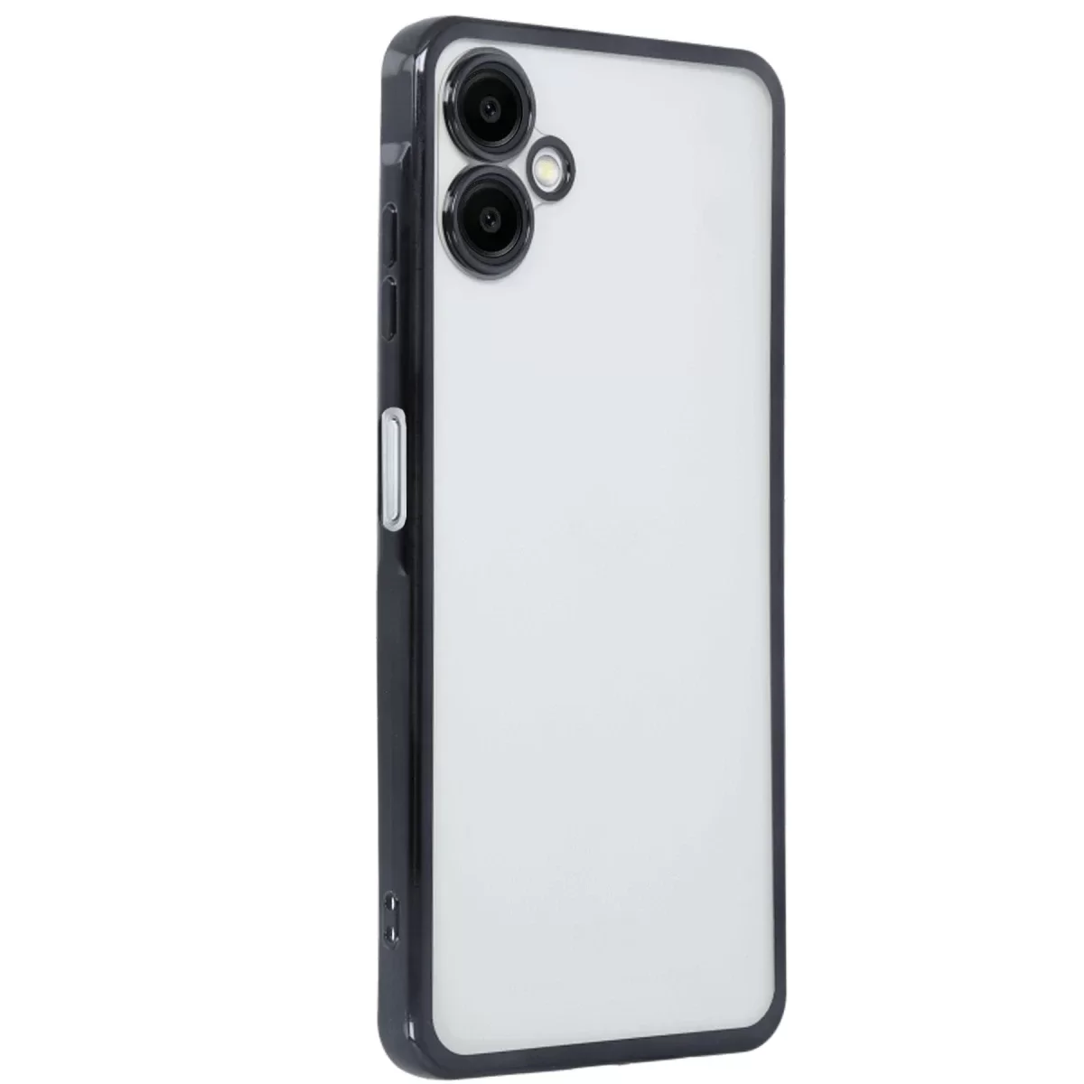 Newface Samsung Galaxy A06 Kılıf Razer Lensli Silikon - Siyah