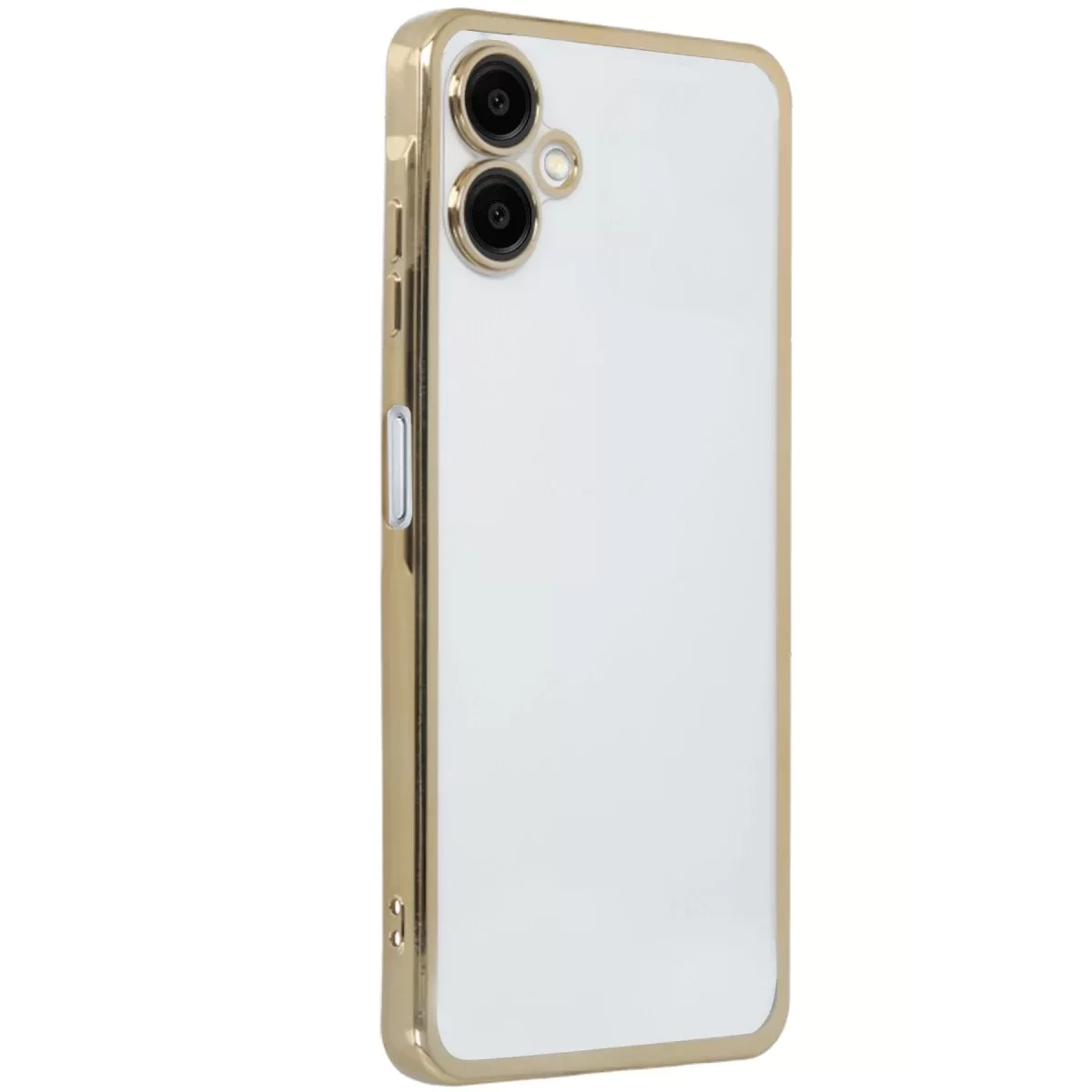 Newface Samsung Galaxy A06 Kılıf Razer Lensli Silikon - Gold