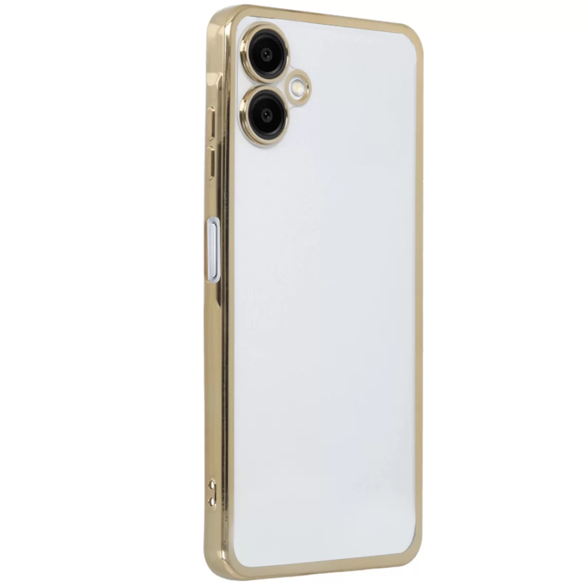 Newface Samsung Galaxy A06 Kılıf Razer Lensli Silikon - Gold