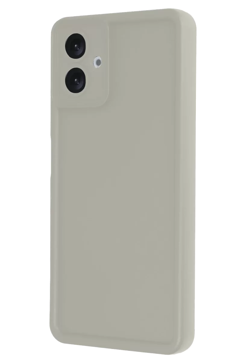 Newface Samsung Galaxy A06 Kılıf Viera Silikon - Krem