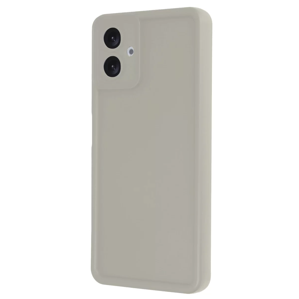 Newface Samsung Galaxy A06 Kılıf Viera Silikon - Krem
