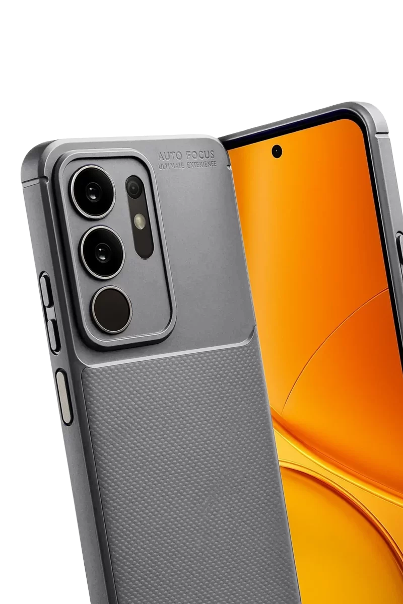 Newface Vivo Y29 4G Auto Focus Karbon Kapak - Gri