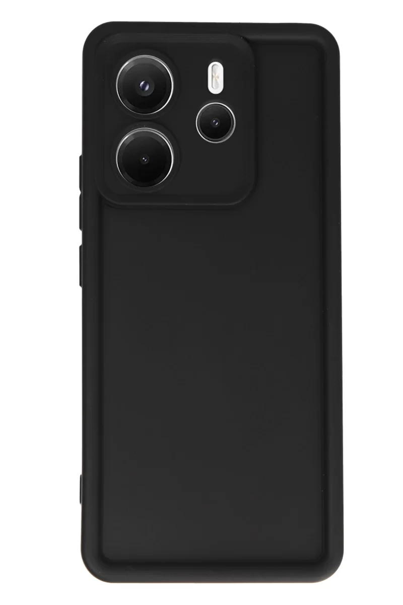 Newface Xiaomi Redmi Note 14 4G Kılıf Viera Silikon - Siyah