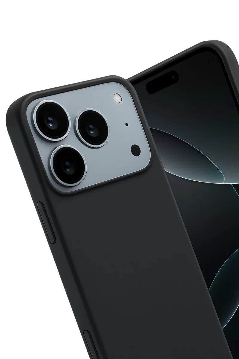 Newface Apple iPhone 17 Pro First Silikon - Siyah