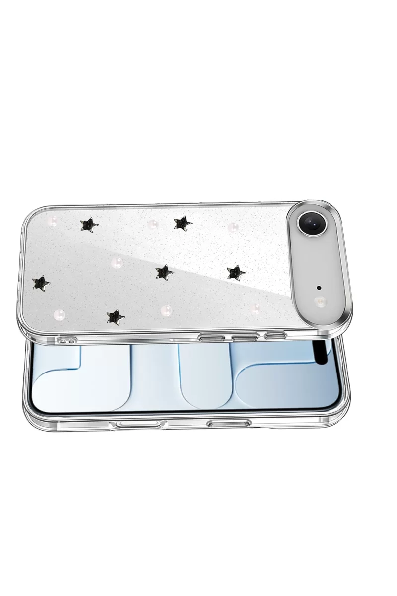 Newface Apple iPhone 17 Air Fiyonk Desenli Kapak - Desen 7