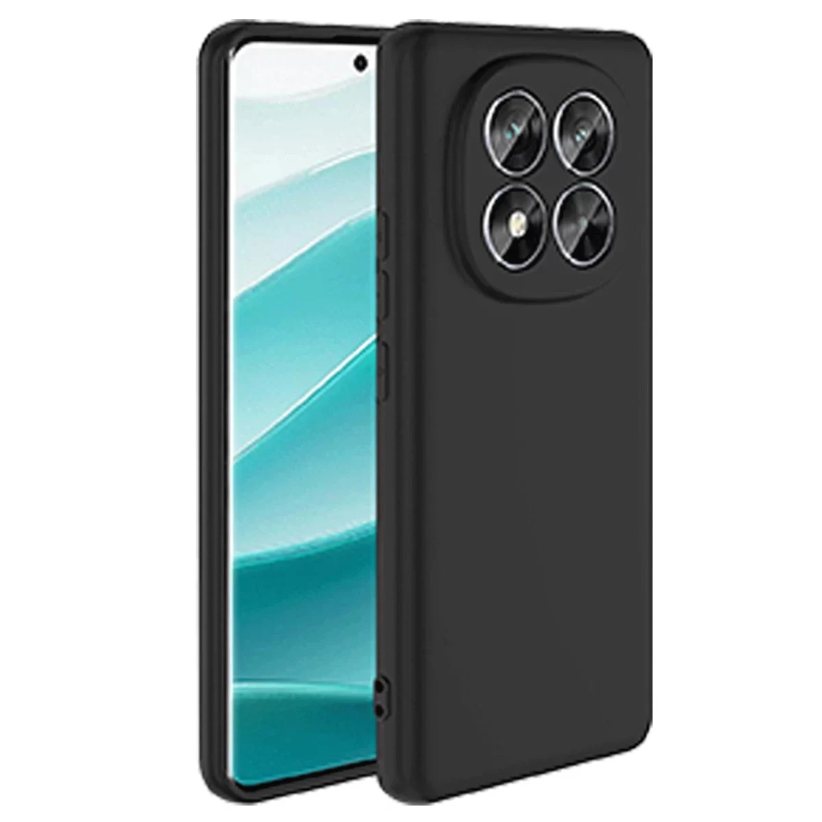Newface Xiaomi Redmi Note 14 Pro 4G Kılıf First Silikon - Siyah