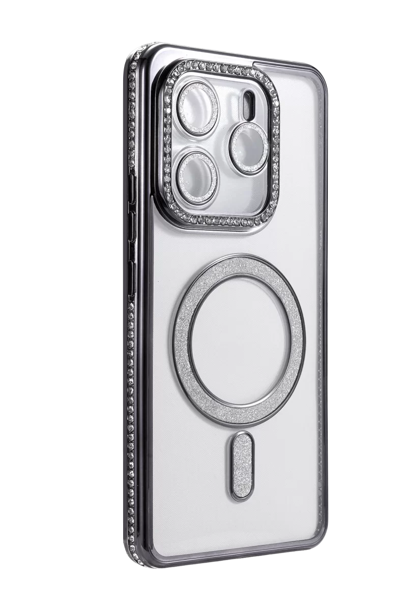 Newface Xiaomi Redmi Note 14 4G Joke Simli Magneticsafe Kılıf - Siyah