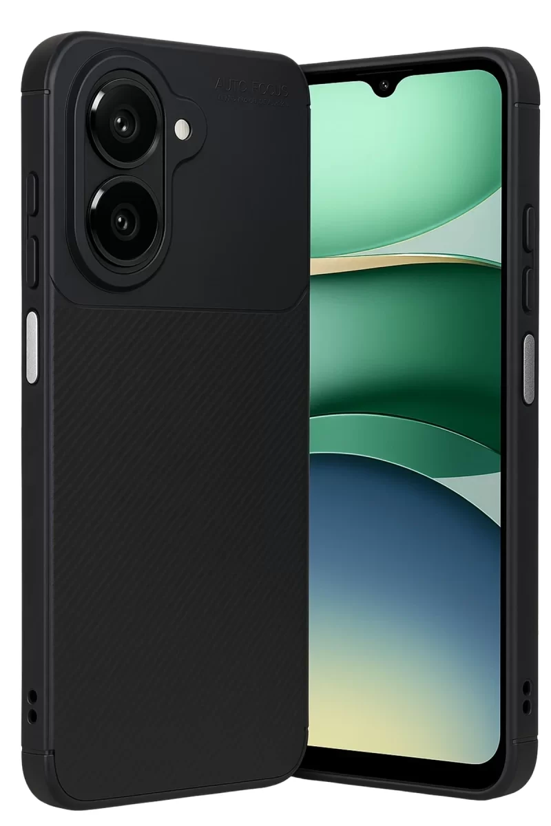 Newface Samsung Galaxy A07 4G Auto Focus Karbon Kapak - Siyah