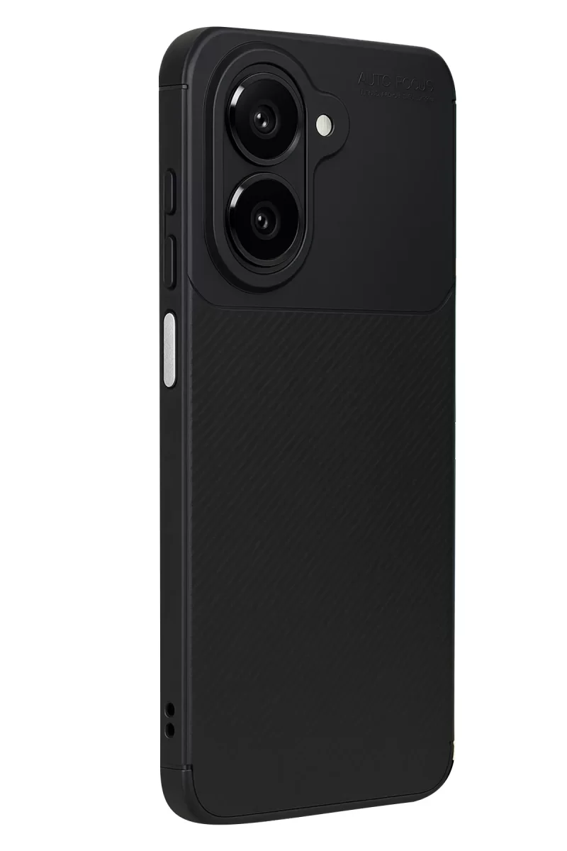 Newface Samsung Galaxy A07 4G Auto Focus Karbon Kapak - Siyah