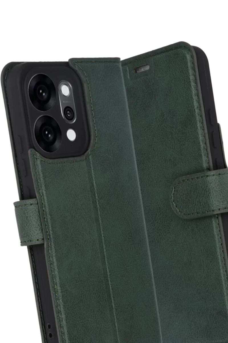 Newface Oppo Reno 14 Trend S Plus Kapaklı Kılıf - Yeşil