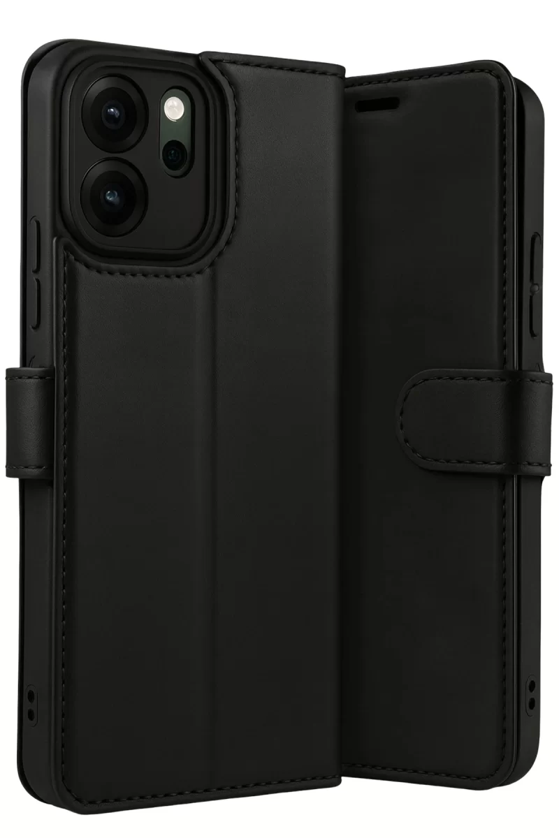 Newface Oppo Reno 14F Trend S Plus Kapaklı Kılıf - Siyah