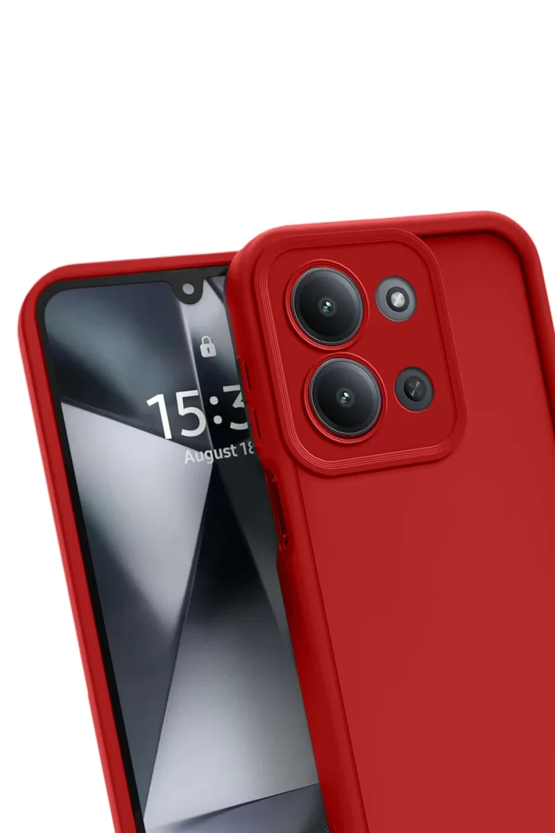 Newface Xiaomi Redmi 15C 4G Viera Silikon - Kırmızı