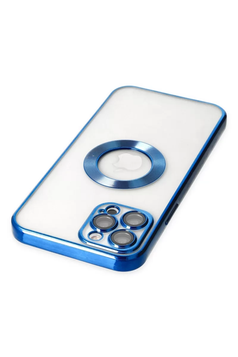 Newface Apple iPhone 12 Pro Kılıf Slot Silikon - Mavi