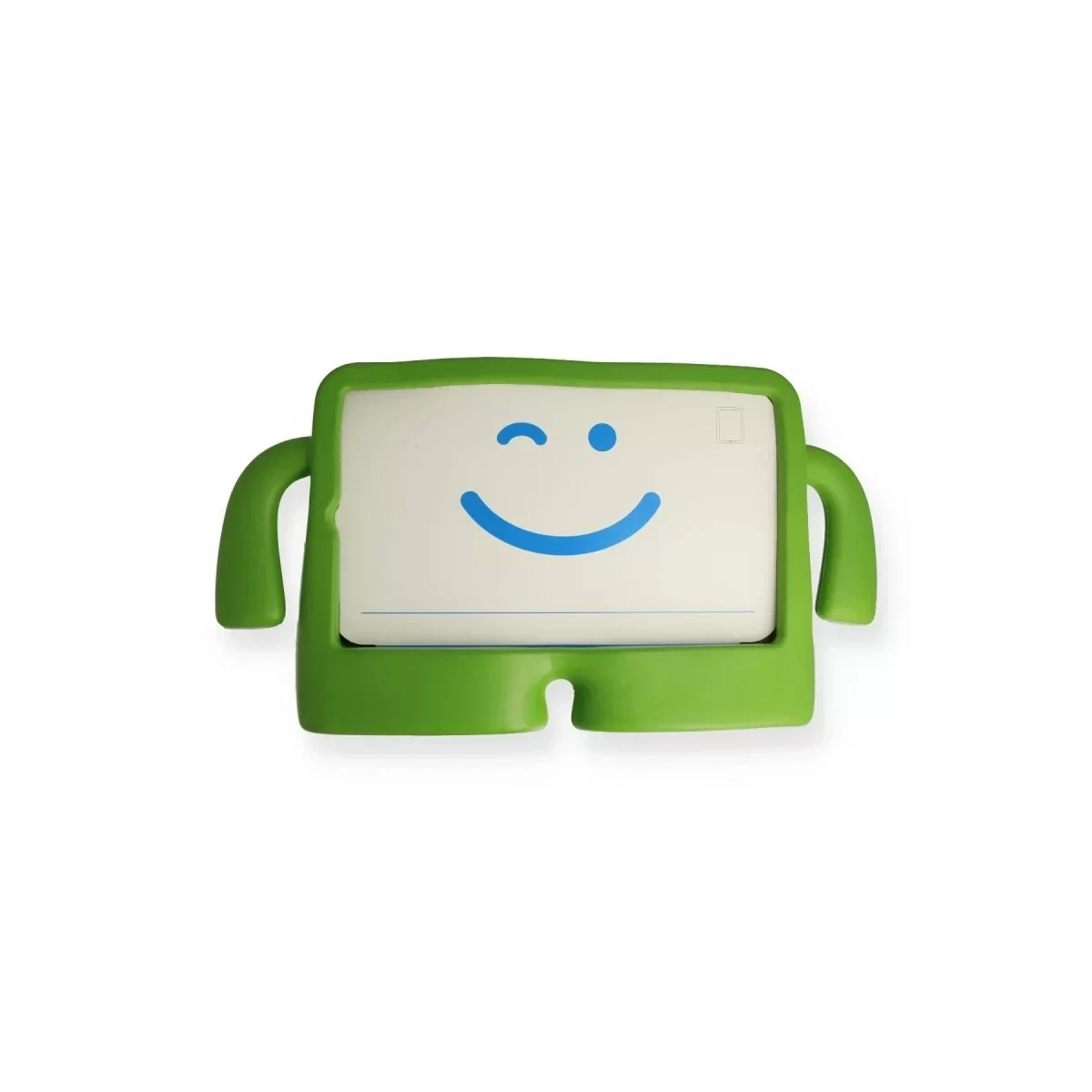Newface Samsung Galaxy Tab A9 Kılıf Karakter Tablet Silikon - Yeşil