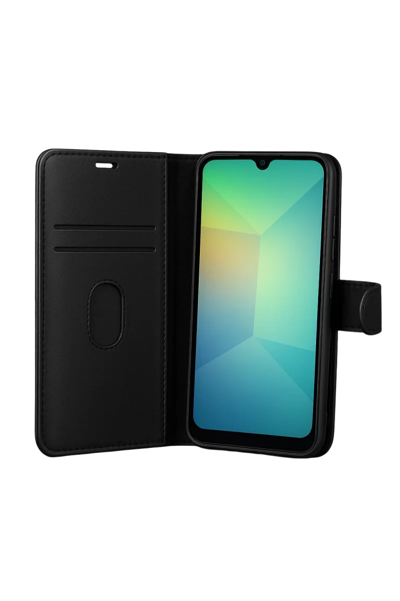Newface Samsung Galaxy A17 5G Trend S Plus Kapaklı Kılıf - Siyah