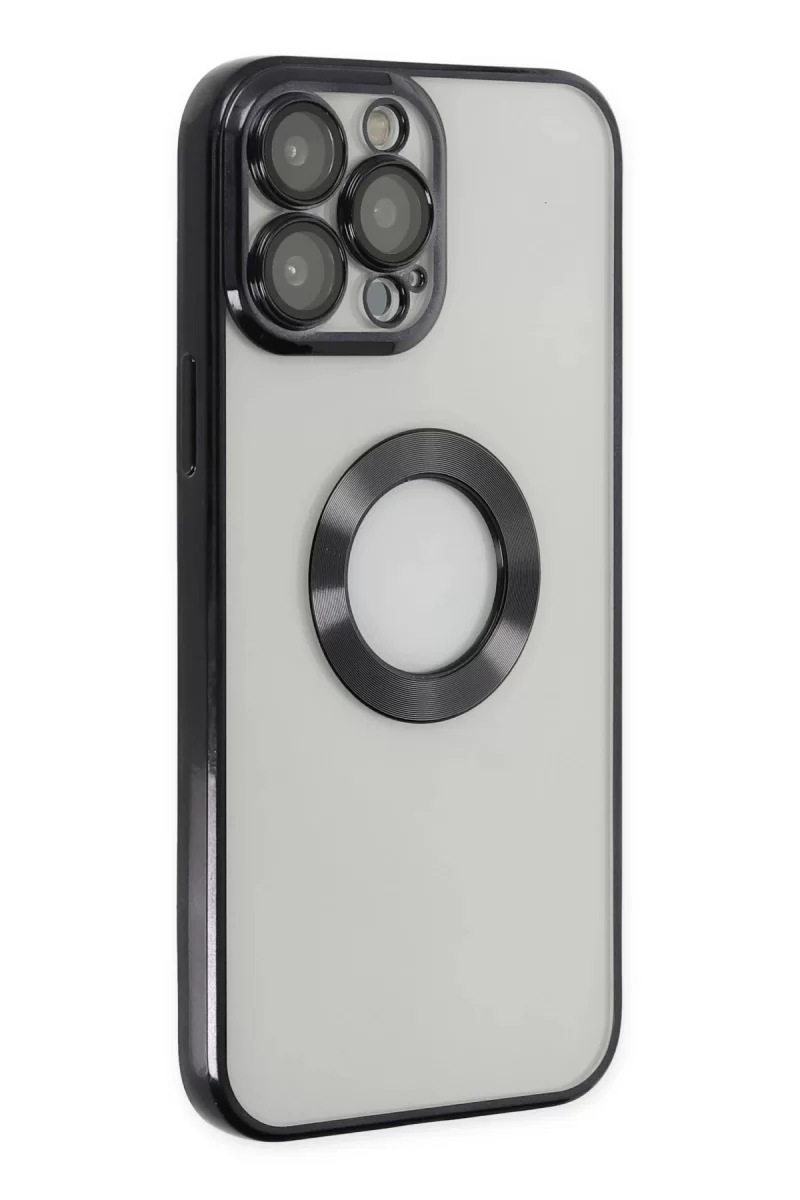 Newface Apple iPhone 13 Pro Kılıf Slot Silikon - Siyah