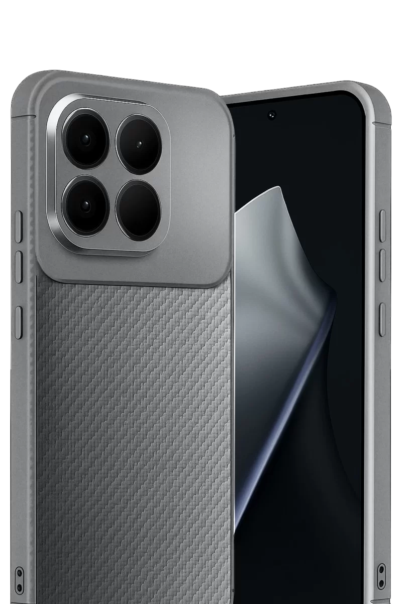 Newface Xiaomi Mi 15T Auto Focus Karbon Kapak - Gri