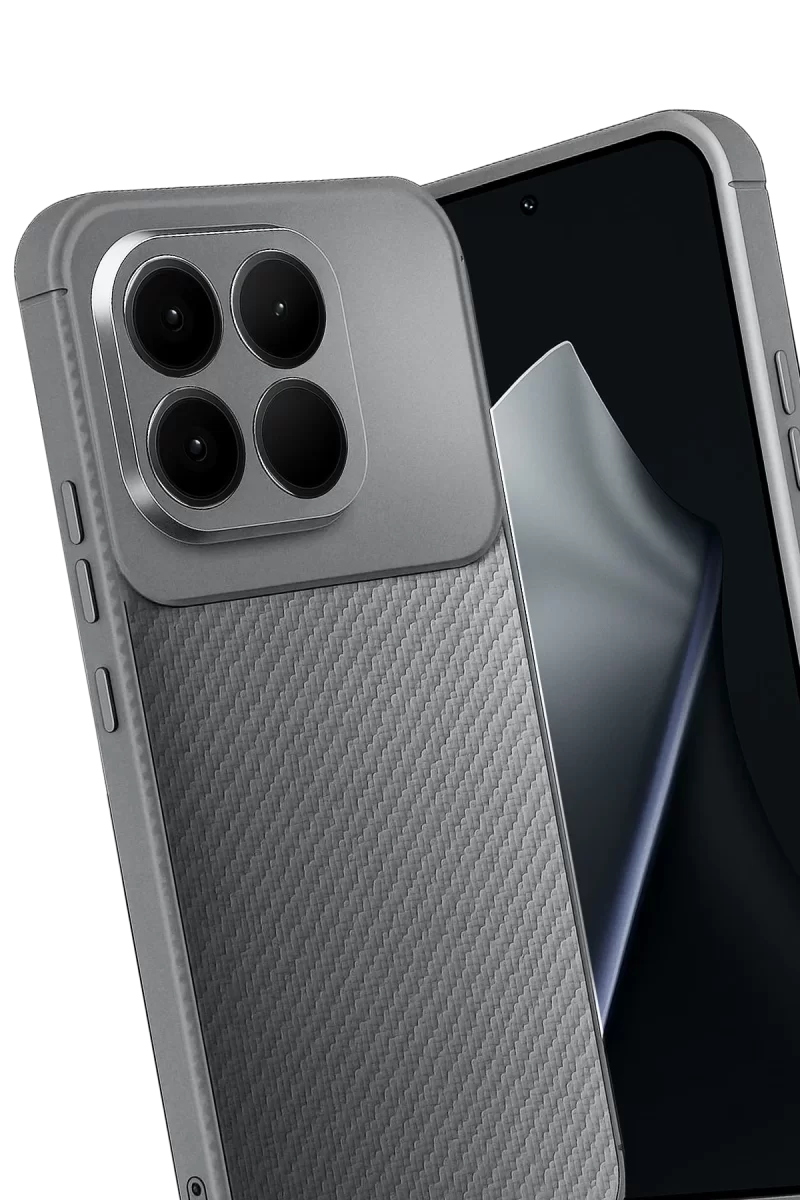Newface Xiaomi Mi 15T Auto Focus Karbon Kapak - Gri