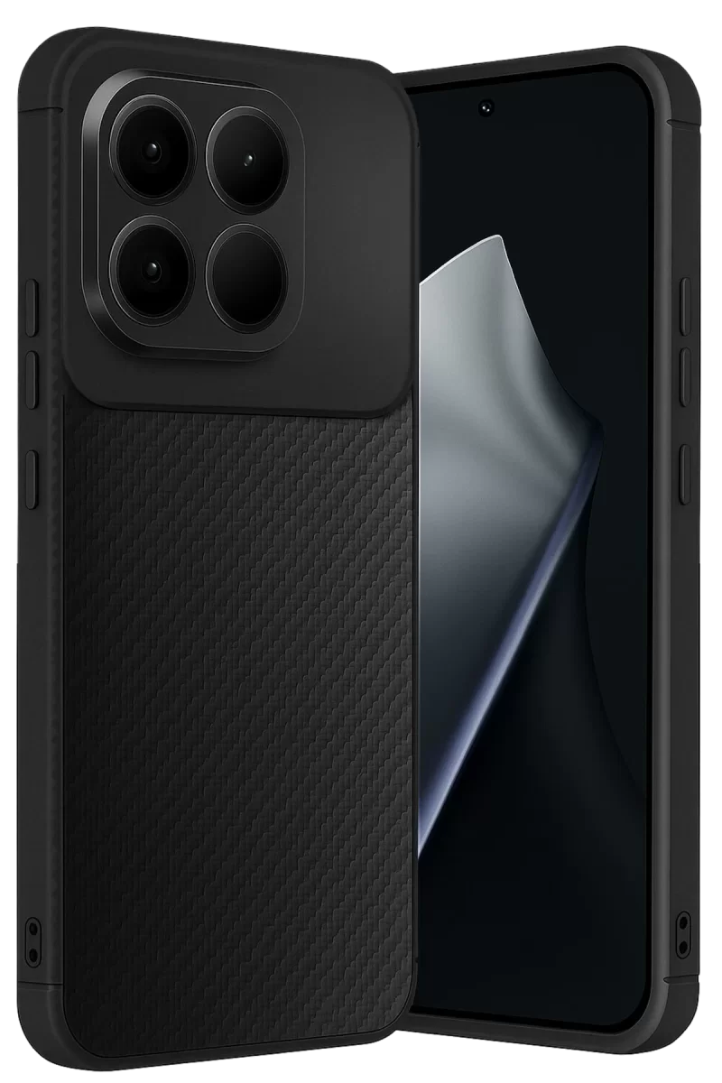 Newface Xiaomi Mi 15T Auto Focus Karbon Kapak - Siyah