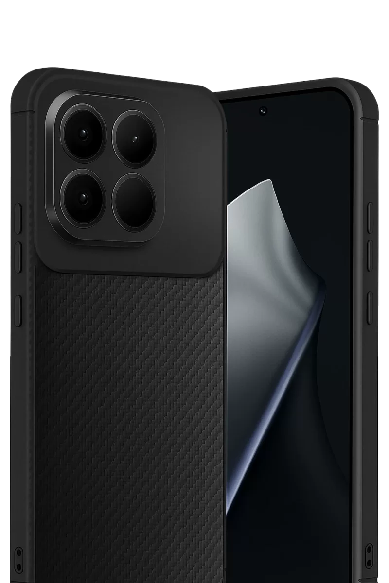 Newface Xiaomi Mi 15T Auto Focus Karbon Kapak - Siyah