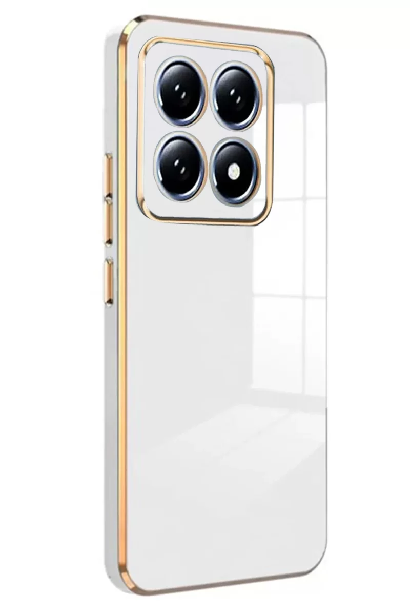 Newface Xiaomi Mi 14T Pro Volet Silikon - Beyaz