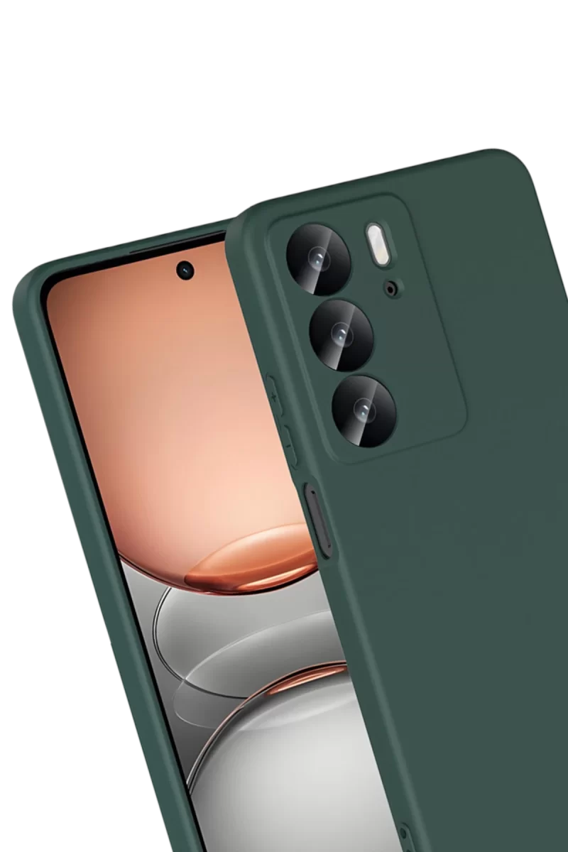 Newface Realme C75 4G First Silikon - Koyu Yeşil