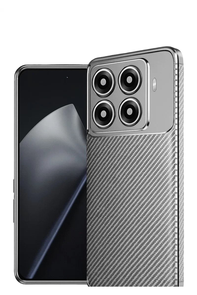 Newface Xiaomi Mi 15T Pro Auto Focus Karbon Kapak - Gri