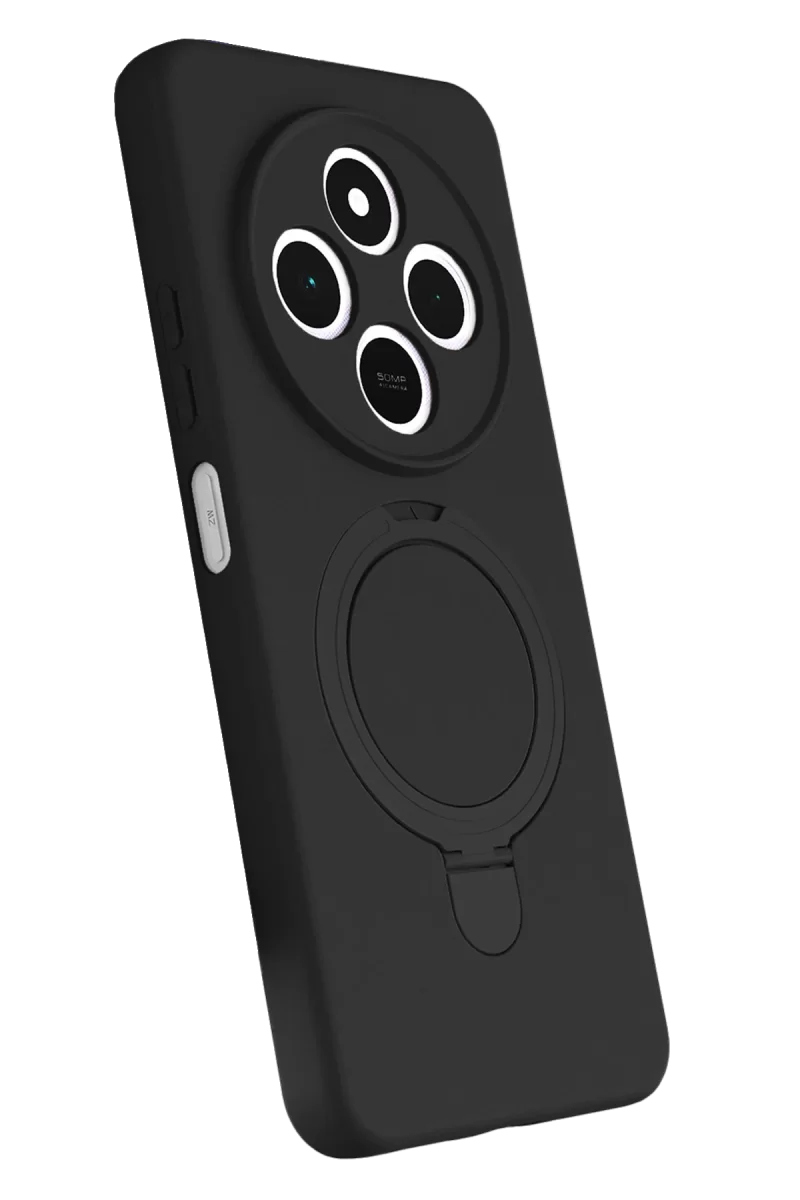 Newface Xiaomi Redmi 14C Regal Magsafe Standlı Kapak - Siyah
