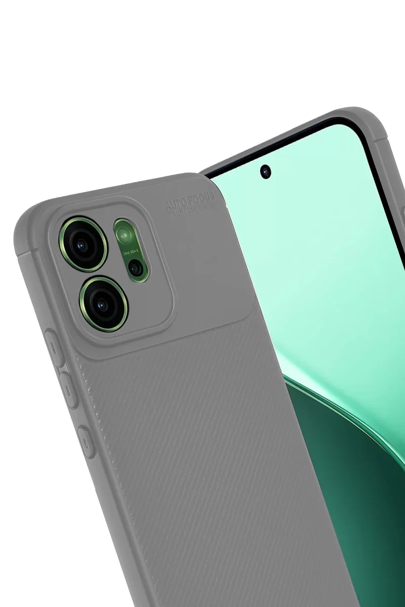 Newface Oppo Reno 14F Auto Focus Karbon Kapak - Gri