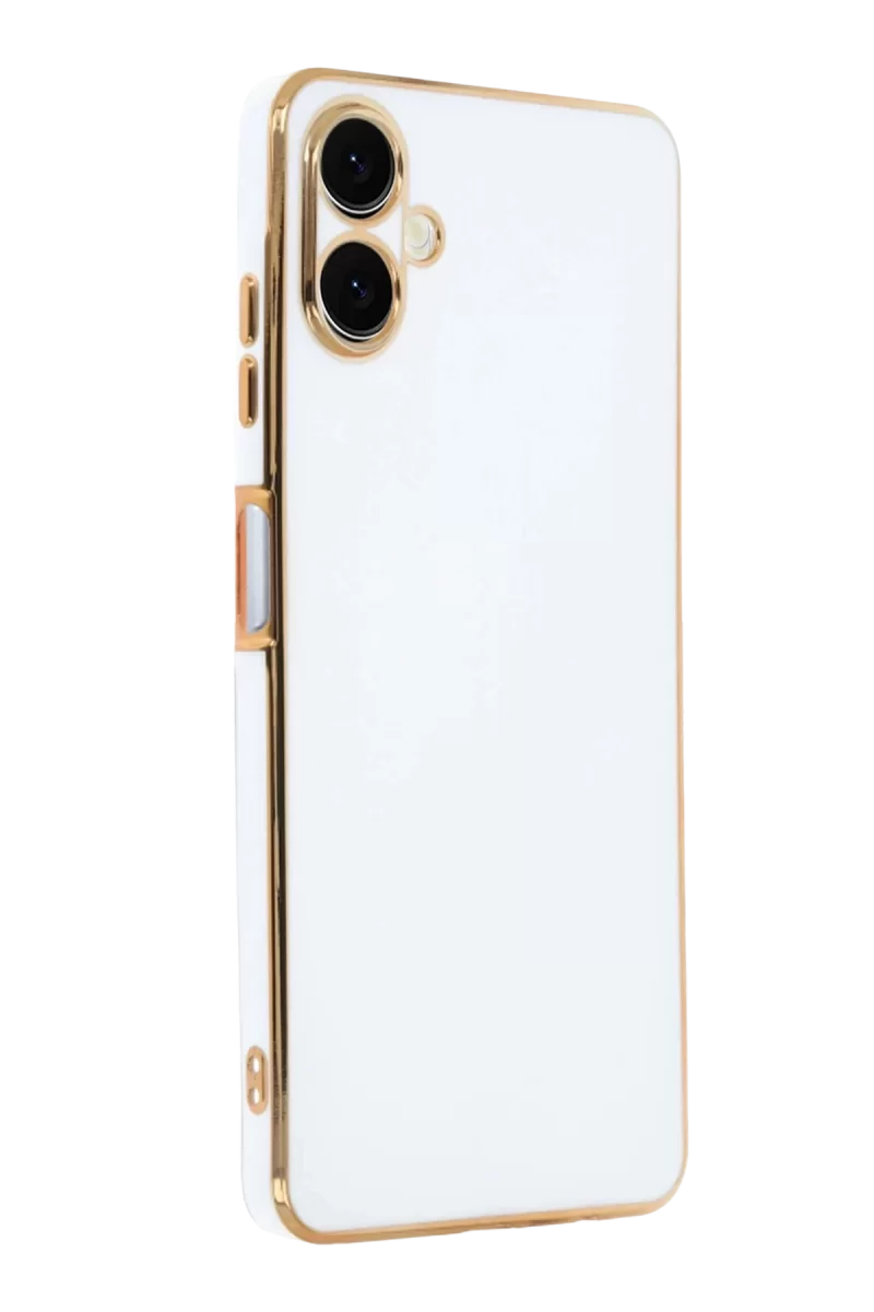 Newface Samsung Galaxy A07 4G Volet Silikon - Beyaz