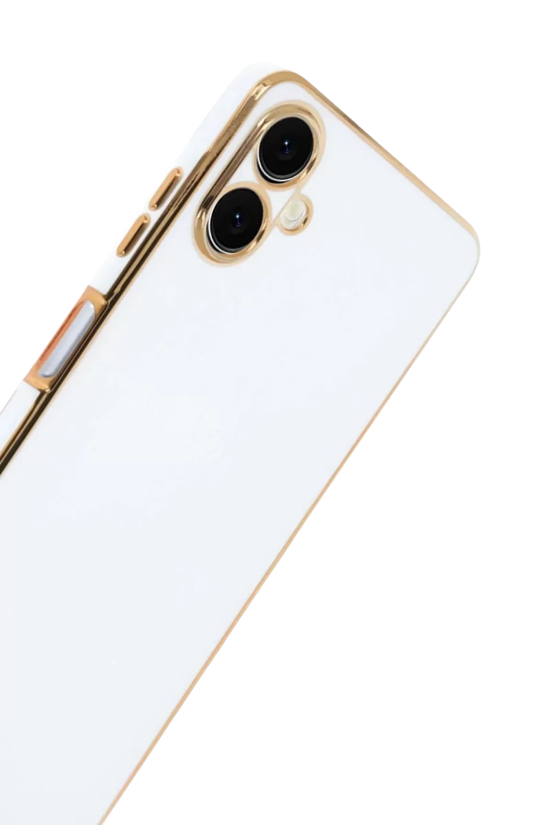 Newface Samsung Galaxy A07 4G Volet Silikon - Beyaz