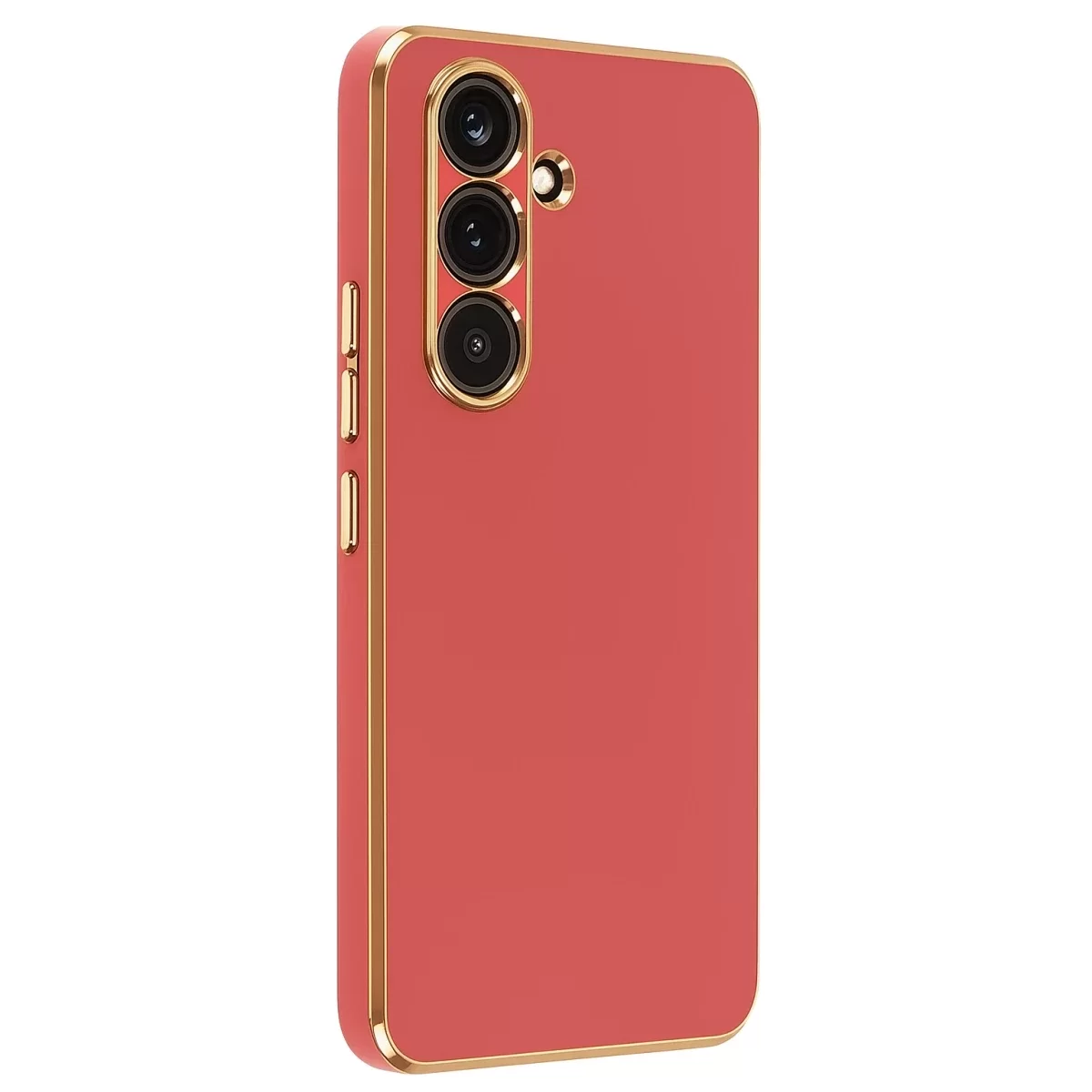Newface Samsung Galaxy S25 FE Volet Silikon - Kırmızı