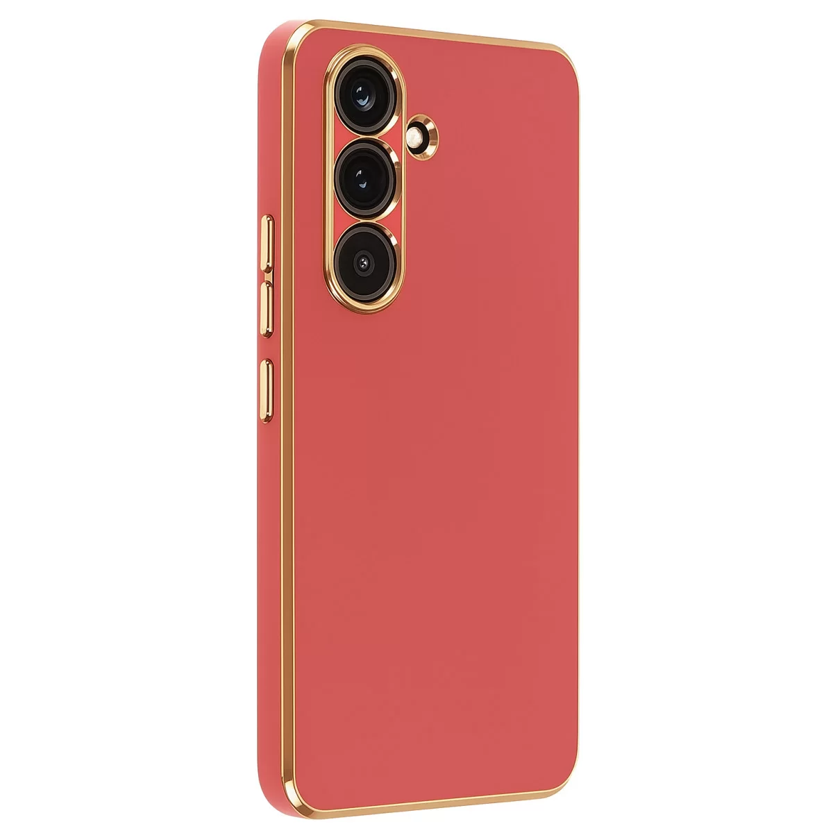 Newface Samsung Galaxy S25 FE Volet Silikon - Kırmızı