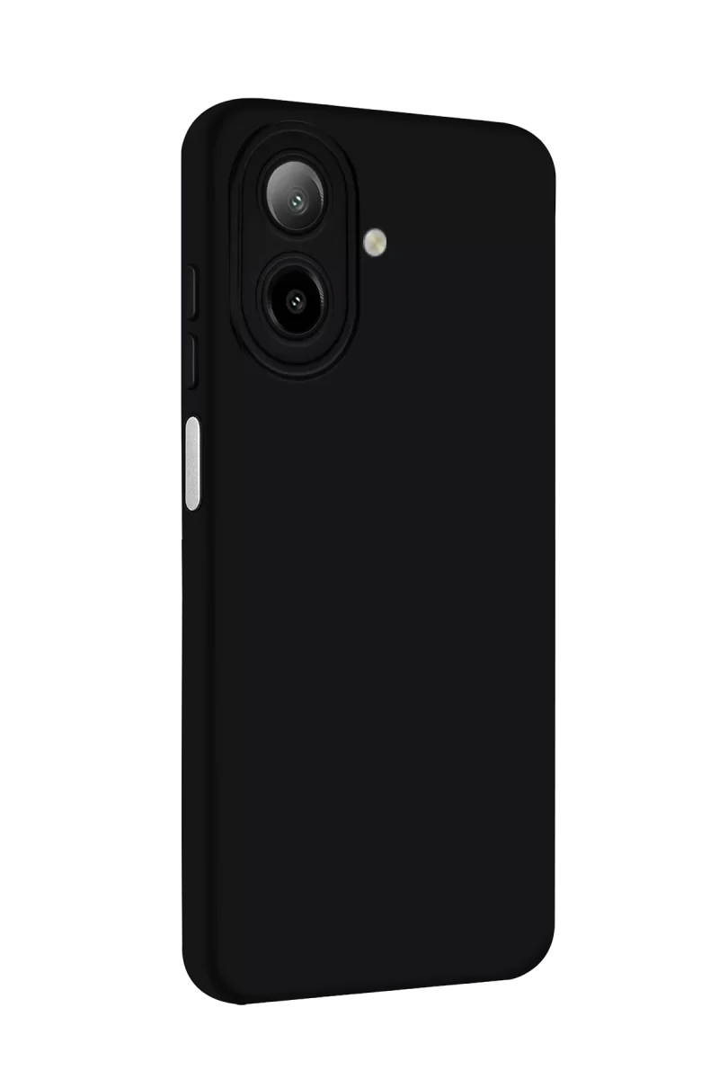 Newface Samsung Galaxy A07 4G Nano içi Kadife Silikon - Siyah