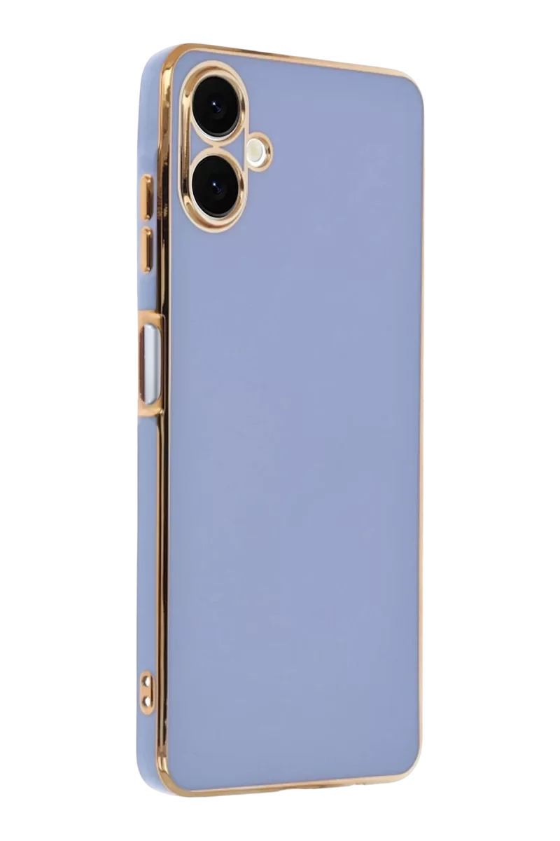 Newface Samsung Galaxy A07 4G Volet Silikon - Mavi