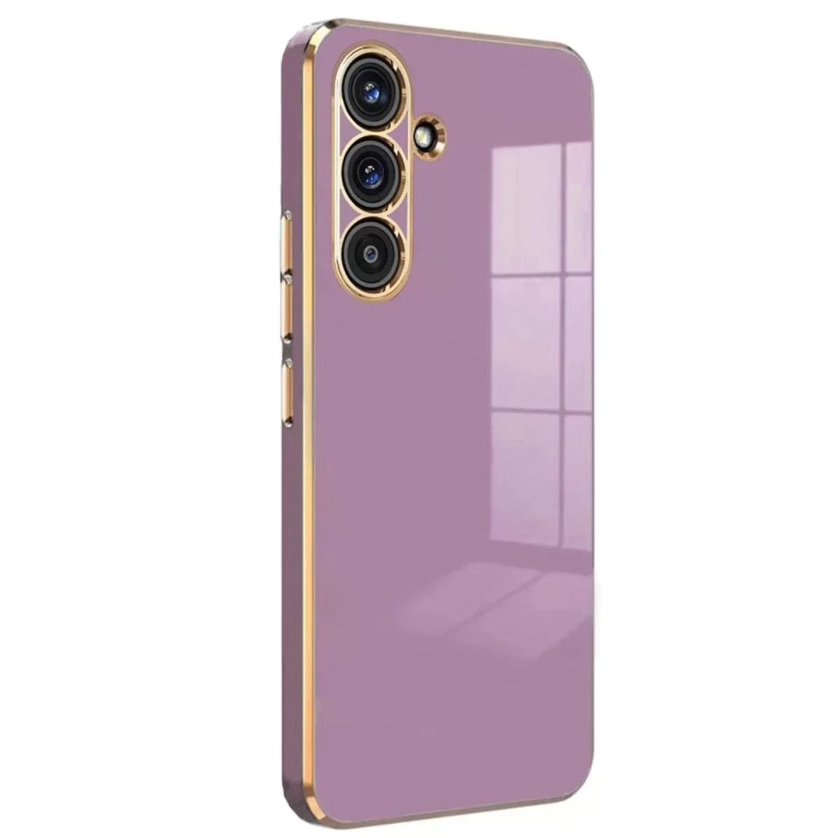 Newface Samsung Galaxy S25 FE Volet Silikon - Mor