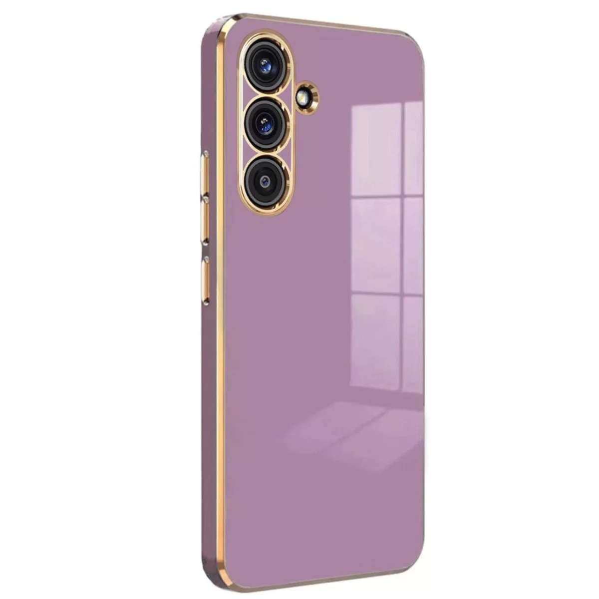 Newface Samsung Galaxy S25 FE Volet Silikon - Mor