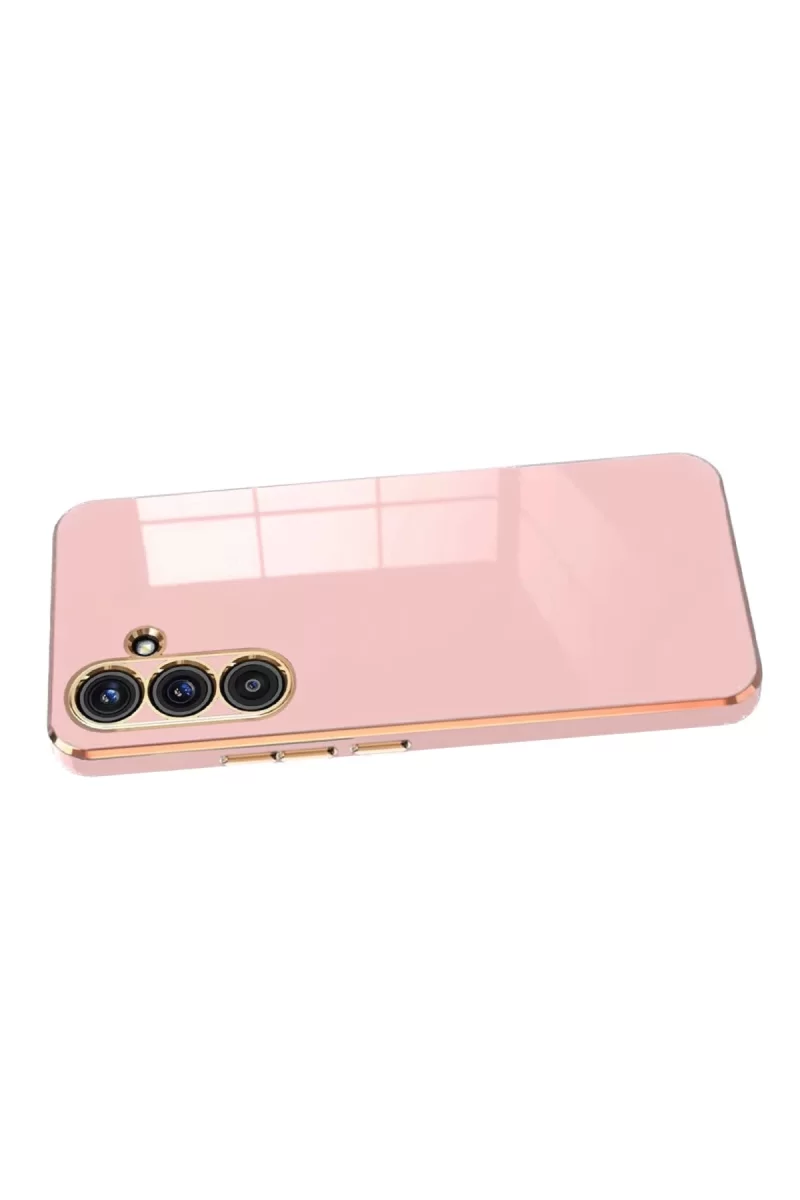 Newface Samsung Galaxy S25 FE Volet Silikon - Pembe