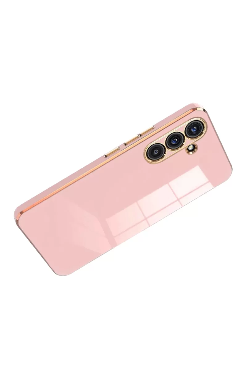Newface Samsung Galaxy S25 FE Volet Silikon - Pembe