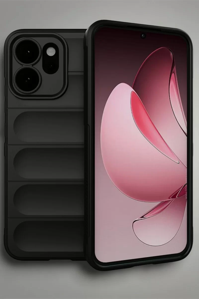 Newface Oppo Reno 14 Optimum Silikon - Siyah