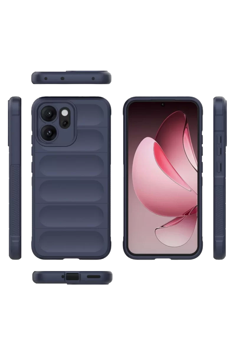 Newface Oppo Reno 14F Optimum Silikon - Lacivert