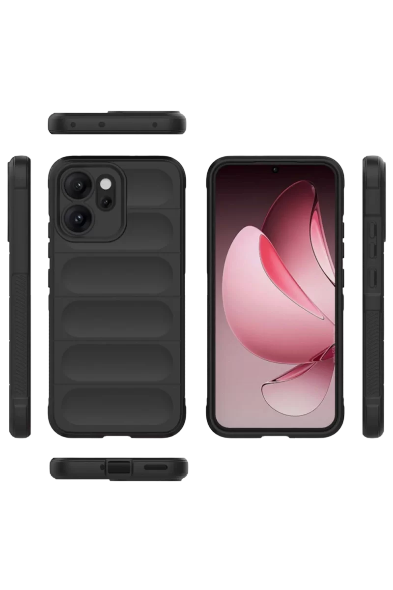 Newface Oppo Reno 14F Optimum Silikon - Siyah