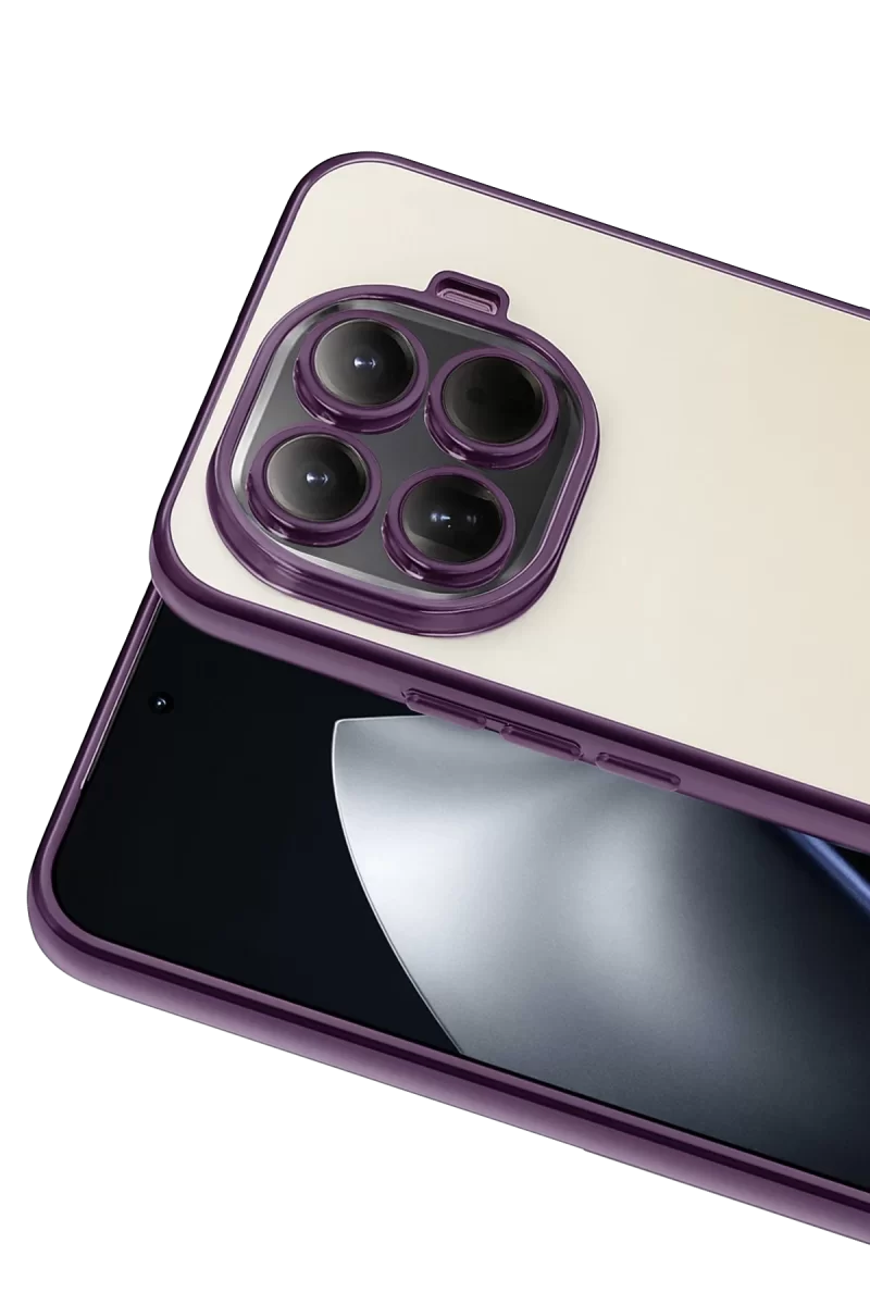 Newface Xiaomi Mi 15T Pro Razer Lensli Silikon - Mor