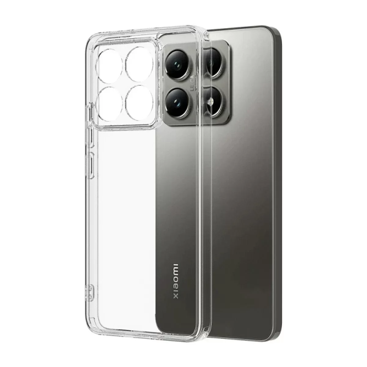 Newface Xiaomi Mi 15T Lüx Şeffaf Silikon - Şeffaf