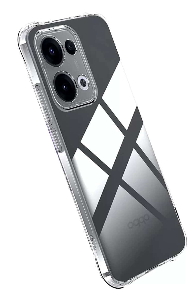 Newface Oppo A6 Pro 4G Lüx Şeffaf Silikon - Şeffaf