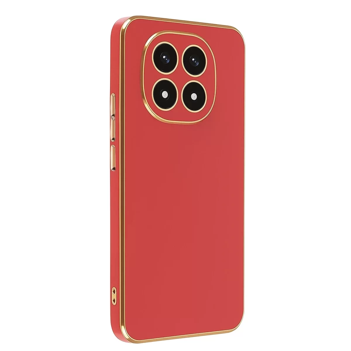 Newface Xiaomi Redmi Note 14 Pro 4G Kılıf Volet Silikon - Kırmızı