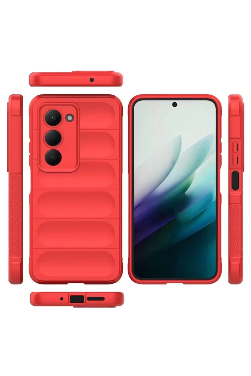Newface Xiaomi Redmi 15 4G Optimum Silikon - Kırmızı