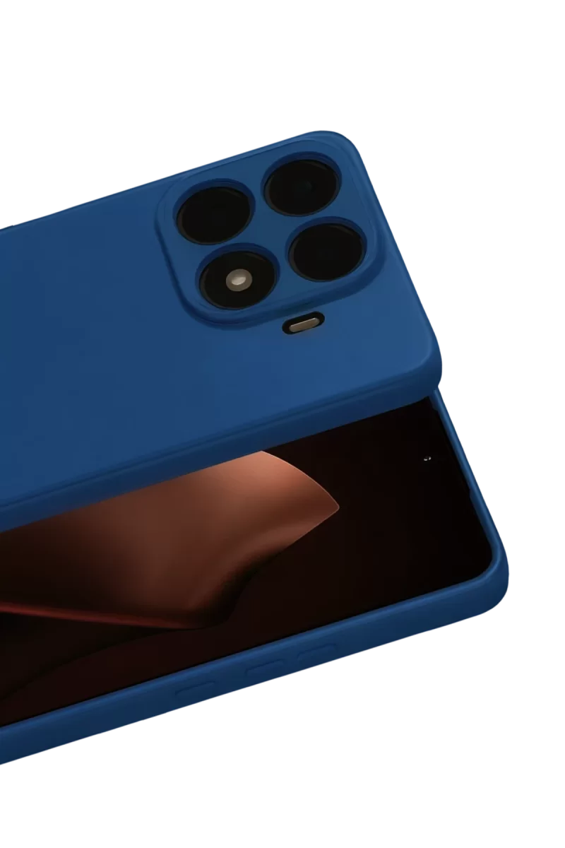 Newface Xiaomi Mi 15T Pro Nano içi Kadife Silikon - Lacivert